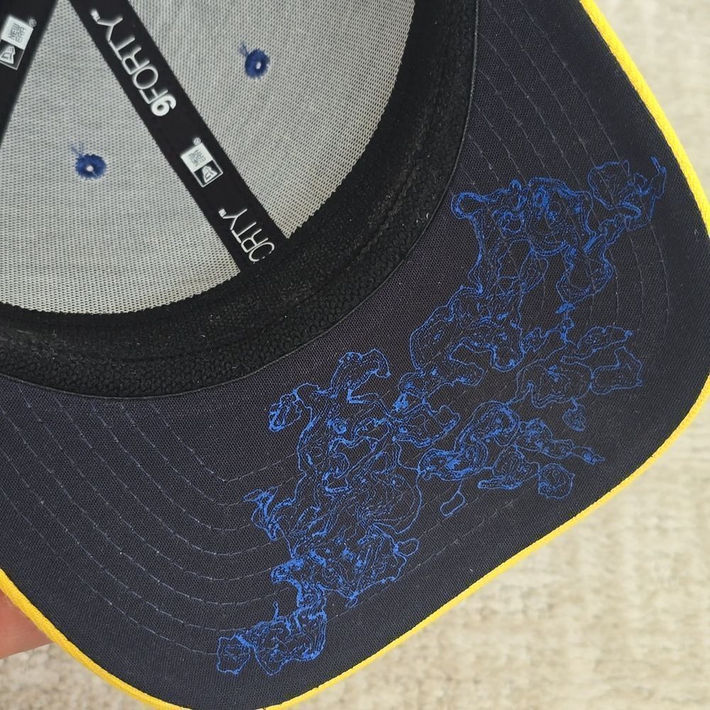 New Era Blue and Yellow Minnesota Lakes Embroidered Cap - Picture 7 of 8